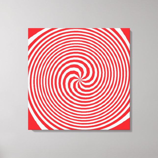 illusion canvas print (Front)