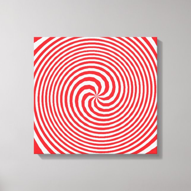 illusion canvas print (Front)