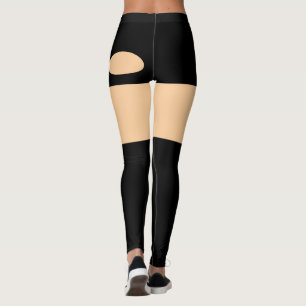 Illusion Cutout Leggings