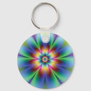 Illusion Flower Keychain