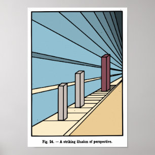 Illusion of Perspective Poster