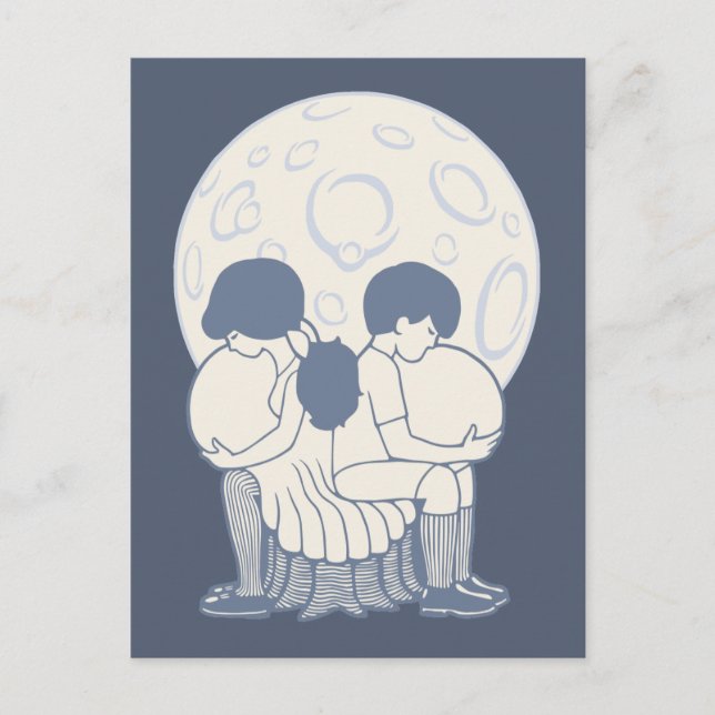 Illusion Skull 913 Postcard (Front)