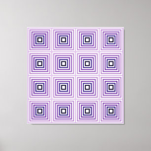 Illusion Squared Canvas Print