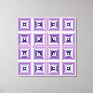 Illusion Squared Canvas Print