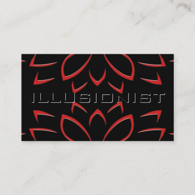 Illusionist Business Card (Front)