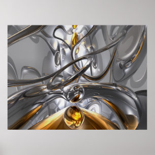 Illusions Abstract Poster