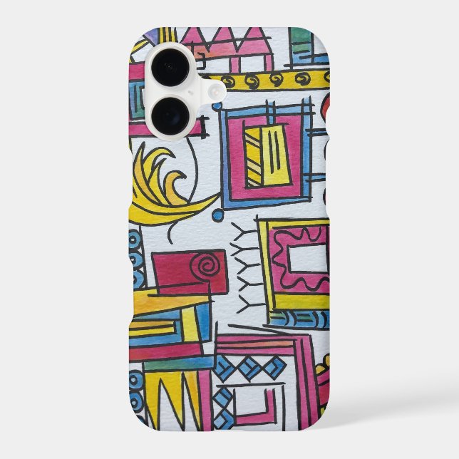 Illusory-Whimsical Modern Watercolor Art (Back)