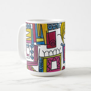 Illusory-Whimsical Modern Watercolor Art Coffee Mug