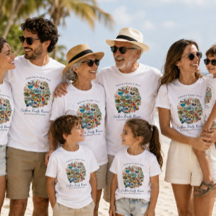 Illustrated Caribbean Family Reunion T-Shirt