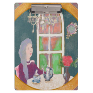 Illustrated Clipboard – Colorful Pattern Design