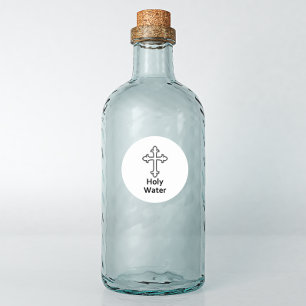 Illustrated Cross Christianity 30 pcs Holy Water