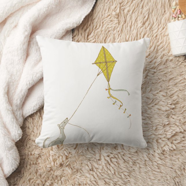 Illustrated Dog Decor for Kids Cushion (Blanket)