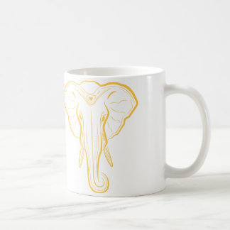 Illustrated Elephant Mug