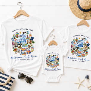 Illustrated Family Reunion Cruise T-Shirt