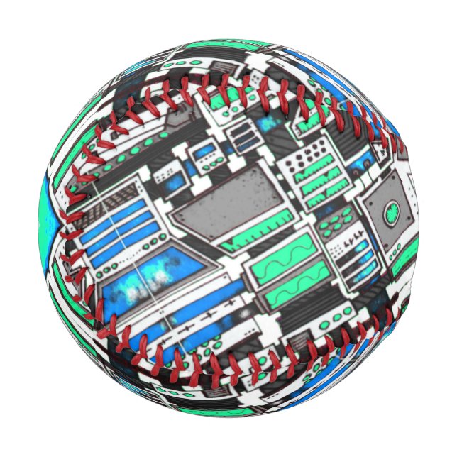 Illustrated Imagination Baseball (Front Left)