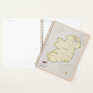 Illustrated Map of Ireland Planner