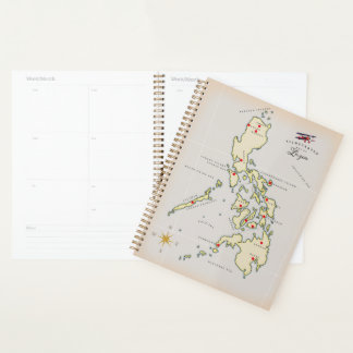 Illustrated map of Luzon Philippines map Planner