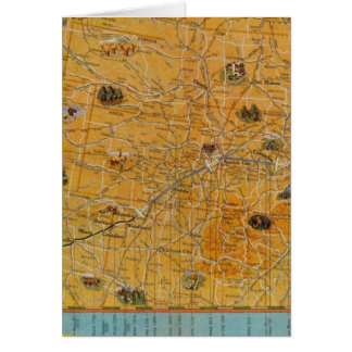 Illustrated Map of US Airways