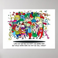 Illustrated People Dancing