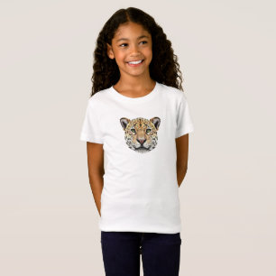 Illustrated portrait of Jaguar. T-Shirt