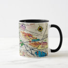 Illustrated Retro Palm Springs Map Mug