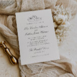 Illustrated Swans Whimsical Wedding Invitation<br><div class="desc">Celebrate your special day with our elegant Wedding Invitation, where timeless beauty meets minimalist vintage charm. This exquisite invitation is thoughtfully designed to capture the essence of your love story with sophisticated details and artistic flair. The front page is graced with a delicate hand-drawn illustration of two elegant swans, symbolising...</div>