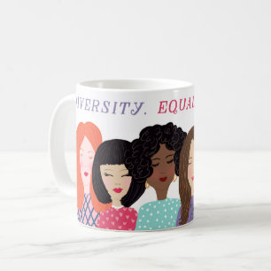 Illustrated Women of the World Mug