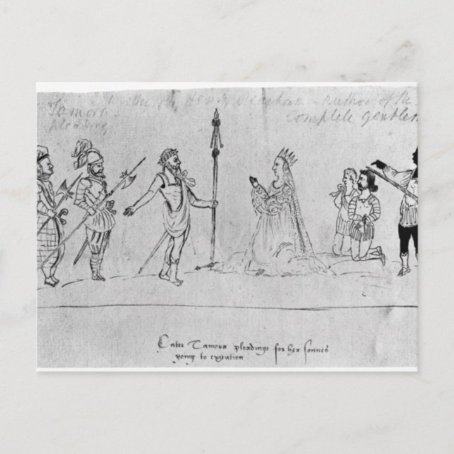 Illustration Andronicus, by William Postcard (Front)