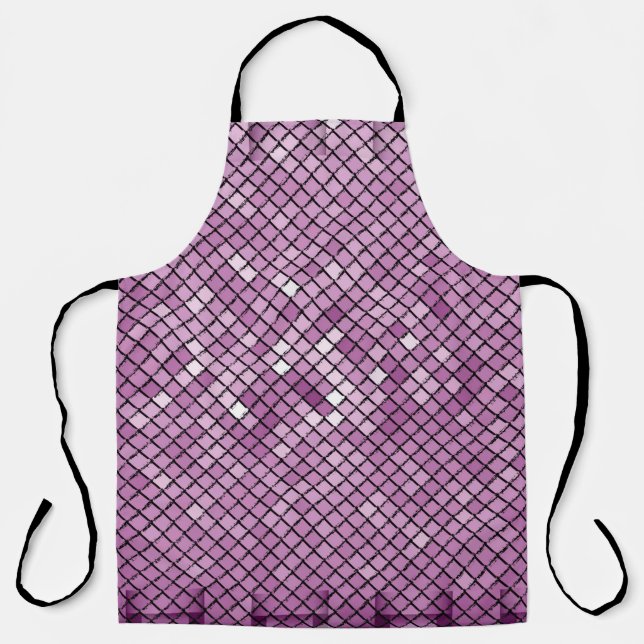 Illustration background carbon with a frame of dif apron (Front)