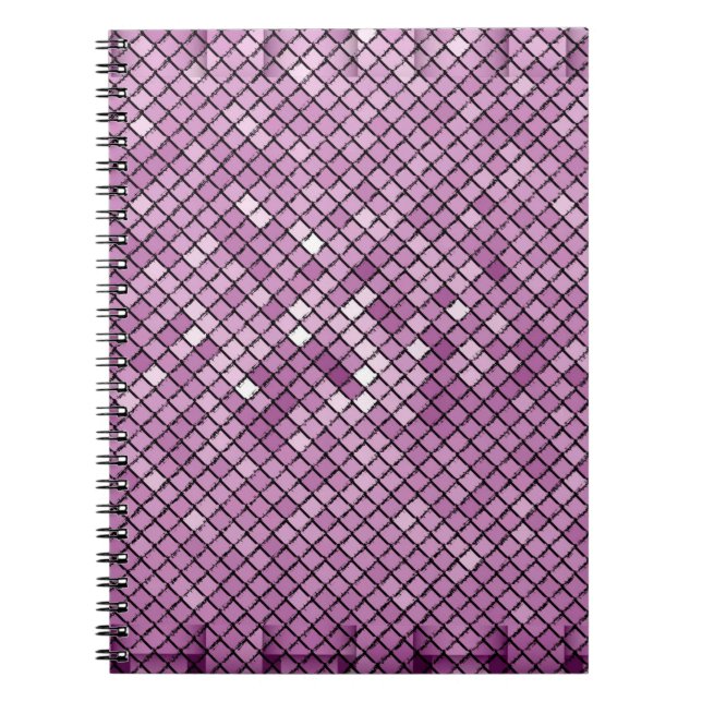 Illustration background carbon with a frame of dif notebook (Front)