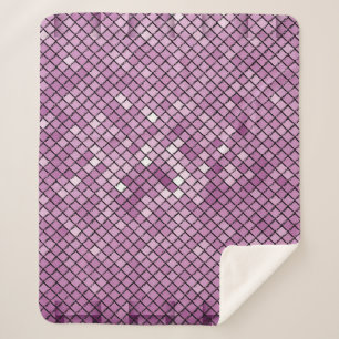 Illustration background carbon with a frame of dif sherpa blanket