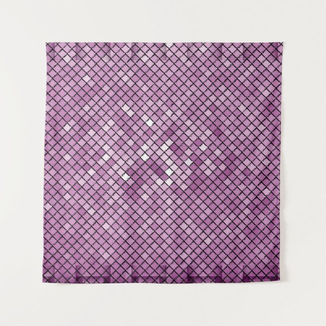 Illustration background carbon with a frame of dif tapestry (Front)