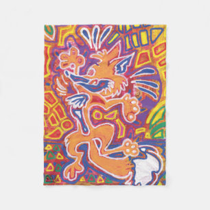 Illustration by Mola2 Fleece Blanket