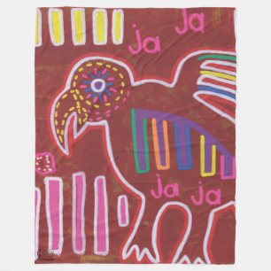 Illustration by Mola4 Fleece Blanket