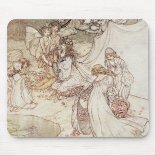 Illustration for a Fairy Tale Mouse Mat