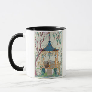 Illustration for 'Fetes Galantes' by Paul Verlaine Mug