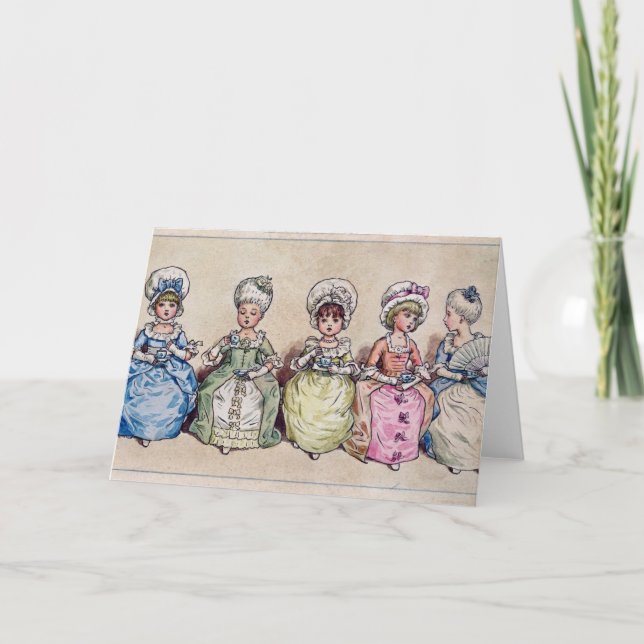 Illustration for 'St. Valentines Day', 1914 Holiday Card (Front)