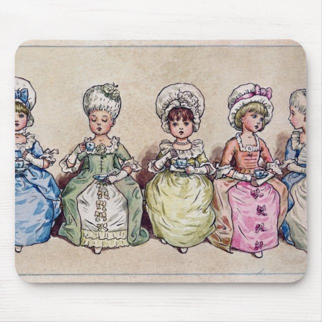 Illustration for 'St. Valentines Day', 1914 Mouse Mat (Front)