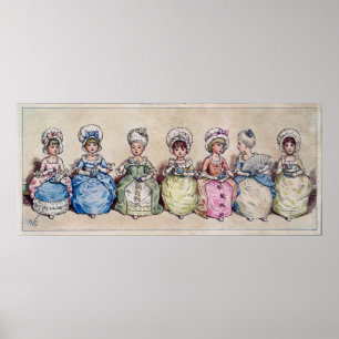 Illustration for 'St. Valentines Day', 1914 Poster