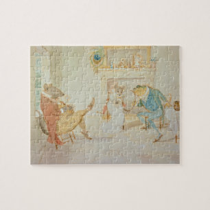 Illustration from 'A Frog He Would a Wooing Go' Jigsaw Puzzle