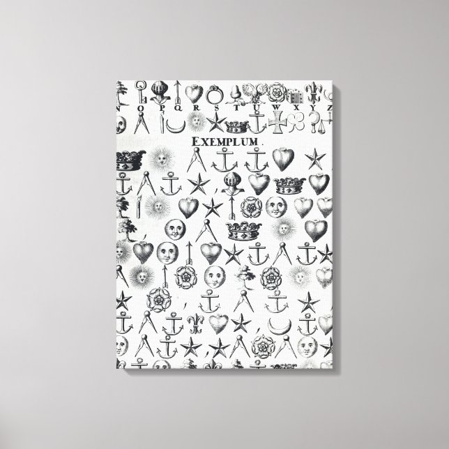 Illustration from Book 9 Canvas Print (Front)