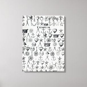 Illustration from Book 9 Canvas Print