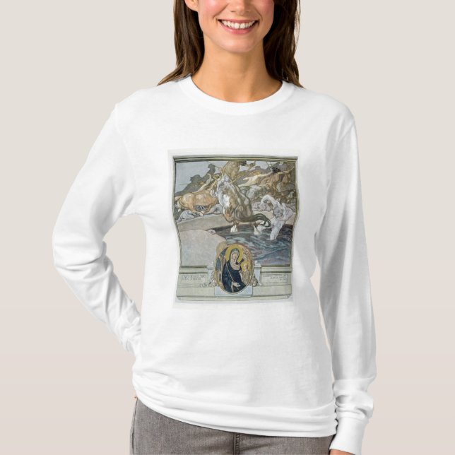 Illustration from Dante's 'Divine Comedy' T-Shirt (Front)