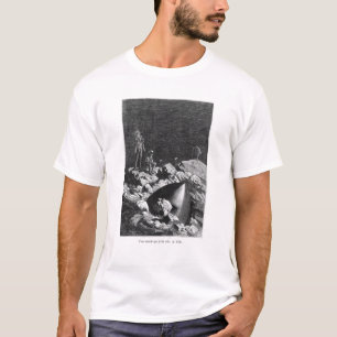 Illustration from 'From the Earth to the Moon' T-Shirt