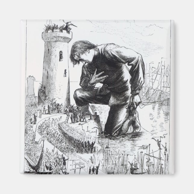 Illustration from 'Gulliver's Travels' Magnet (Front)