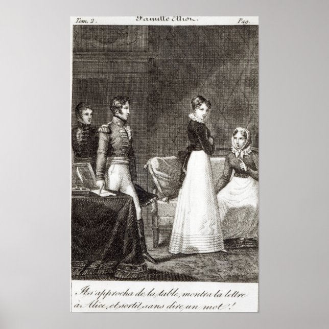 illustration from 'La Famille Elliot' Poster (Front)