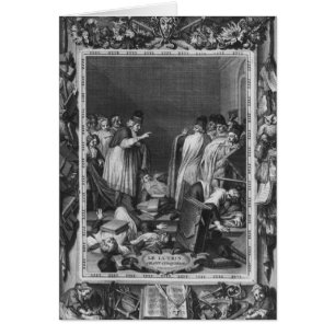 Illustration from 'Le Lutrin' by Nicolas