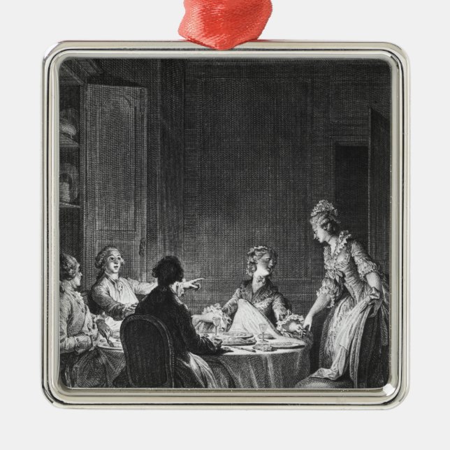 Illustration from 'L'Emile' Metal Tree Decoration (Front)
