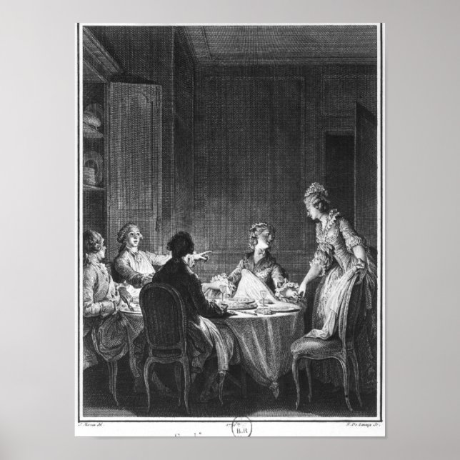 Illustration from 'L'Emile' Poster (Front)