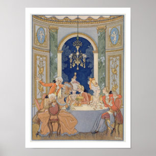 Illustration from 'Les Liaisons Dangereuses' by Pi Poster